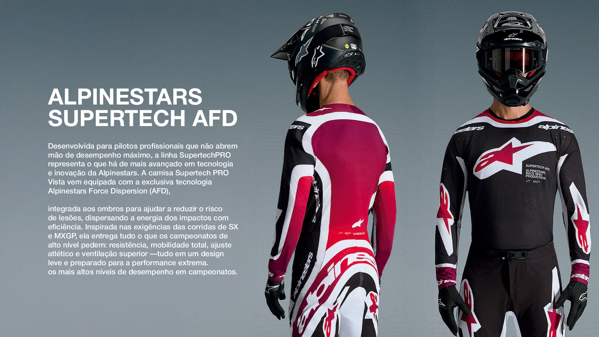 CAMISA ALPINESTARS SUPERTECH AFD VISTA